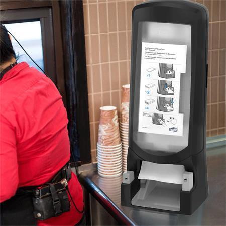 Dávkovač ubrousků, N4 systém,  622x235x247 mm, TORK "Xpressnap"