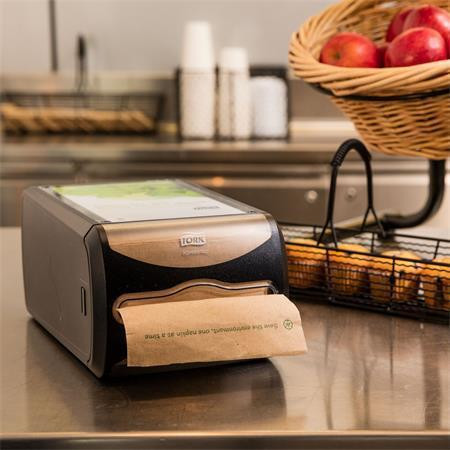 Zásobník na ubrousky "Xpressnap", černá,  N4 systém, 145x191x307 mm, TORK