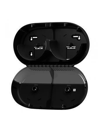 Zásobník na toaletní papír  "SmartOne Mini", dvojití, T9, TORK, černý