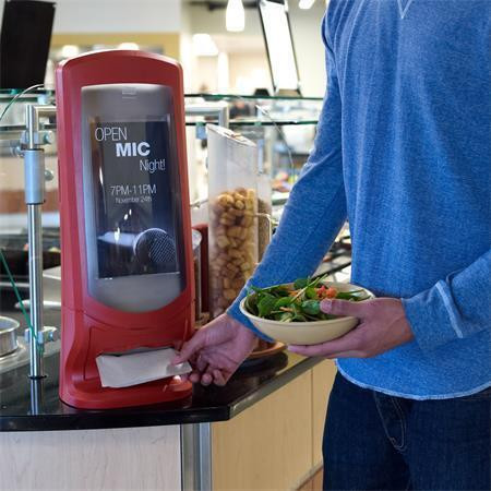 Zásobník na ubrousky "Xpressnap", červená, N4 systém, 62,2x23,5x23,5 mm, TORK