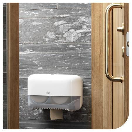 Toaletní papír "Mid-Size", přírodní, bez jádra, systém T7, 2 vrstvy, průměr 13,1 cm, Advanced, TORK