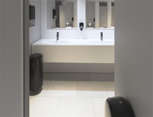 553008 Zásobník na papírové ručníky "Dispenser Hand Towel Zigzag", černá, plastový, H3 systém, TORK