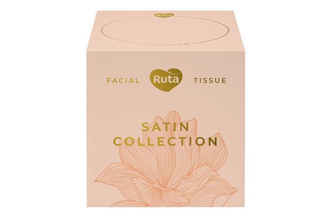 Kosmetické ubrousky "Satin Collection", 2-vrstvé, 80 ks, RUTA C5153