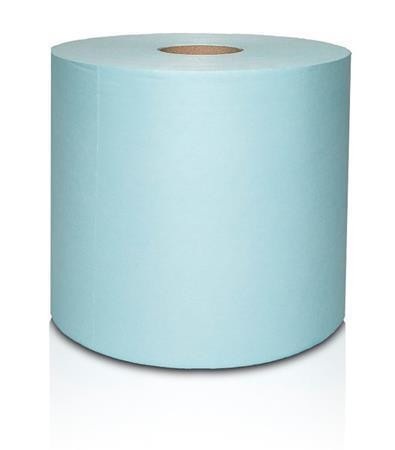 Víceúčelové ubrousky, tyrkysová, 1-vrstvé, 200 útržků, 1 role, netkaná textilie, SMILESZMTKT200