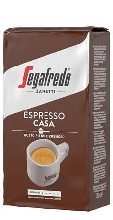 Káva mletá, pražená, vakuově balené, 250 g, SEGAFREDO "Espresso Casa"