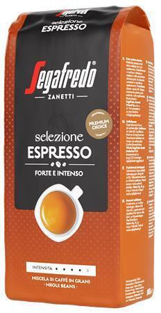 Káva zrnková, pražená, vakuově balené, 1 000 g, SEGAFREDO "Selezione Espresso"