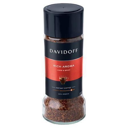 Káva "Rich Aroma", instantní, 100 g, DAVIDOFF 464386