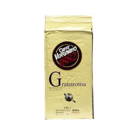 Káva "Granaroma", pražená, mletá, 250 g, CAFFÉ VERGNANO 2294002