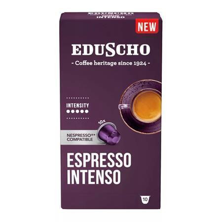 Kávové kapsle "Espresso Intenso", kompatibilní s Nespresso, 10 ks, EDUSCHO 537127