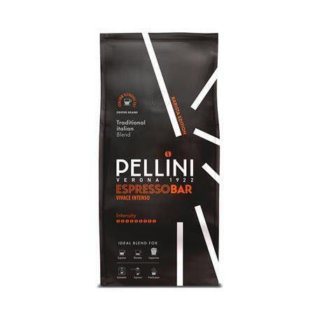 Káva "Espresso Bar Vivace Intenso", pražená, zrnková, 1000 g, PELLINI HUZZZZZZ231096503PEL