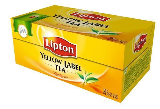 Čaj "Yellow label", černý, 50x 2 g, LIPTON 67705340