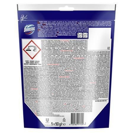 WC blok "Power 5", unicorn, 5x 50 g, DOMESTOS 64396258