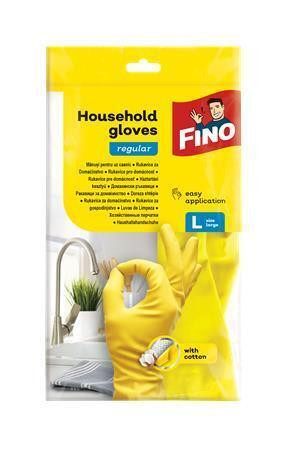 Gumové rukavice pro domácnost, velikost L, 1 pár, FINO 8571050084