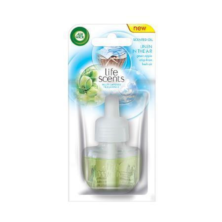 Náplň do osvěžovače vzduchu "Life scents", Prádlo ve vánku, elektrický, 19 ml, AIR WICK 31090913