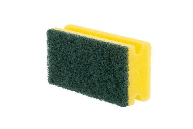 Houba na nádobí, žlutá, tvarovaná, extra velká, 5 ks, BONUS B772