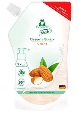 Tekuté mýdlo, náplň, mandlové mléko, 0,5 l, FROSCH