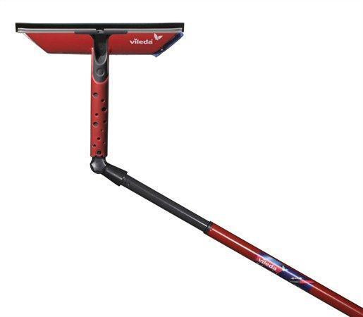 Stěrka na okna s aktivním vláknem, s teleskopickou tyčí, VILEDA "2in1"