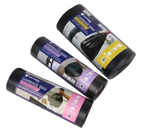 Pytle na odpadky, 60 l, 20 ks, extra silné, VICTORIA FACILITY