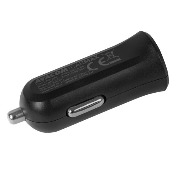 Adaptér do auta Avacom 24W, 1 port, USB-A