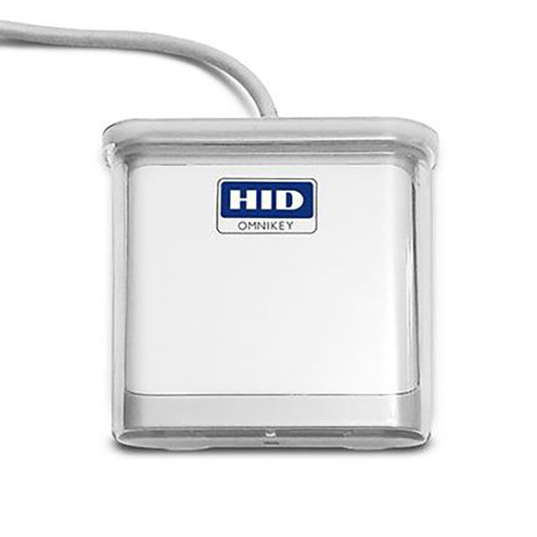 Omnikey čtečka USB 2.0, R50220318-CR, čipové karty, externí, bílá, konektor USB