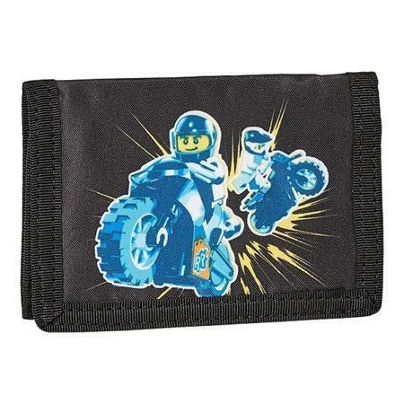 Peněženka na suchý zip "City Race", černá, LEGO 10103-2313