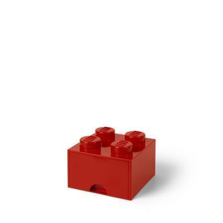 Úložný box se zásuvkou "Brick", červená, LEGO 40051730