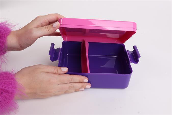 Svačinový box "Bee", fialovo-růžová, LEGO 40520802