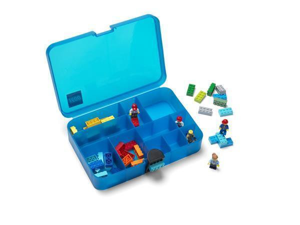Úložný box s přihrádkami, modrá, LEGO 40840800