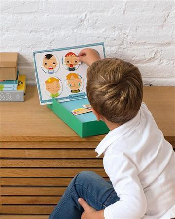 Magnetická hra "Emoce", 30 ks, APLI Kids 20368