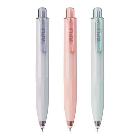 Gelové mini pero “Pocket Gel”, displej/36 ks, různé pastelové barvy, 0,5 mm, APLI 20494