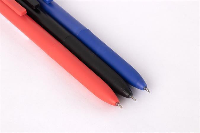 Gelové pero “Erasable”, 3 různé barvy, 0,5 mm, vymazatelné, stiskací mechanismus, 4 ks, APLI 20517