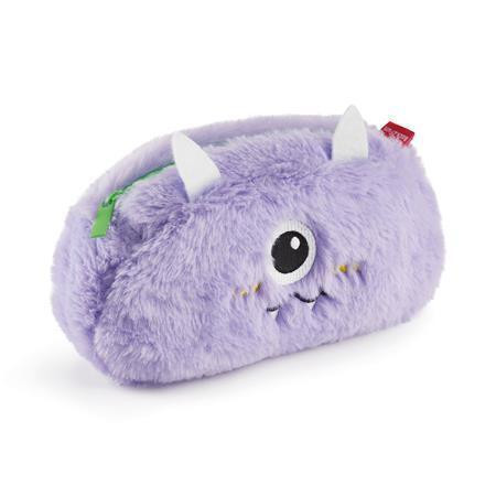 Penál "Back2Fun", růžová / fialová, zip, plyš, APLI MR16426