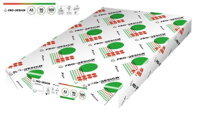 Xerografický papír, pro digitální tisk, A3, 90g, PRO-DESIGN