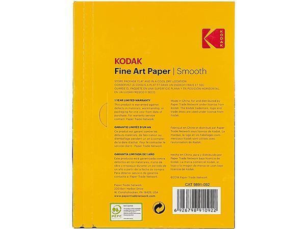Fotografický papír "Fine Art", mat, A4, 230 g, KODAK KO-9891092