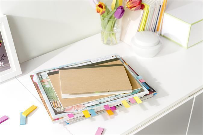 Samolepicí záložky, mix barev, 15 x 50 mm, 5x 50 listů, 3M POST IT 7100259442