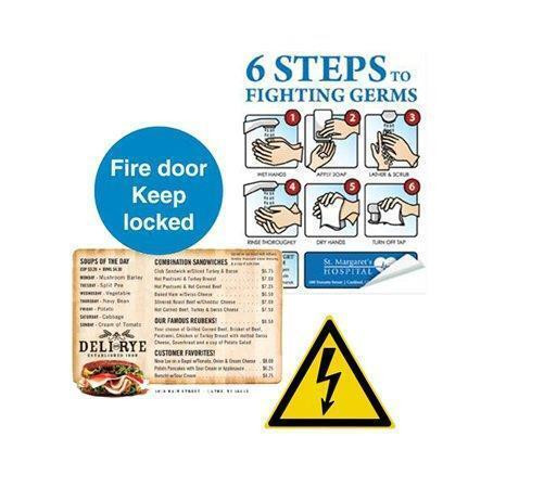 Etiketa "Nevertear", bílá, pro laserové tiskárny, A4, PP, venkovní, 50 ks/bal., XEROX