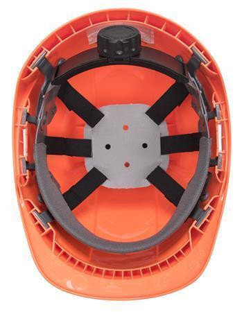 Bezpečnostní přilba "Endurance", oranžová, ABS