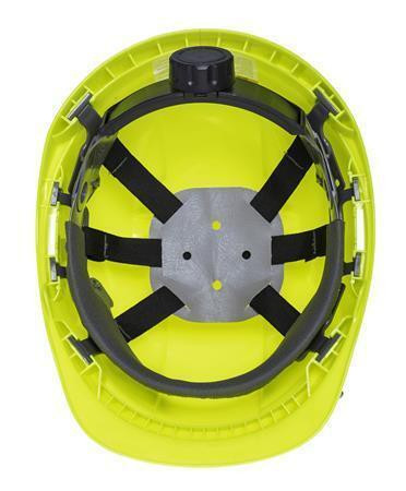 Bezpečnostní přilba "Endurance", žlutá, ABS