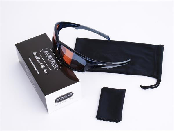 Sluneční brýle "Ascension", černá, HD, AVATAR