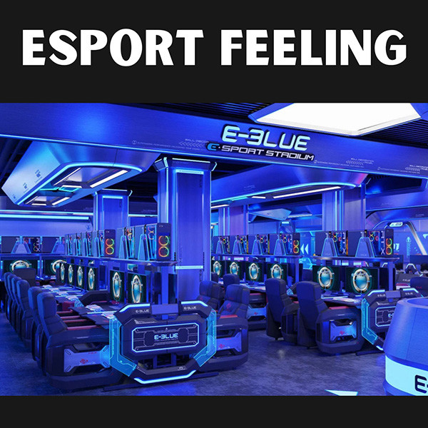 Herní sofa E-blue Auroza EEC338, černo-červená