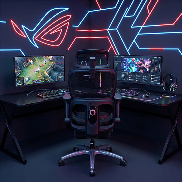 Ultradesk INNOVATOR Kancelářské ergonomické křeslo, černé