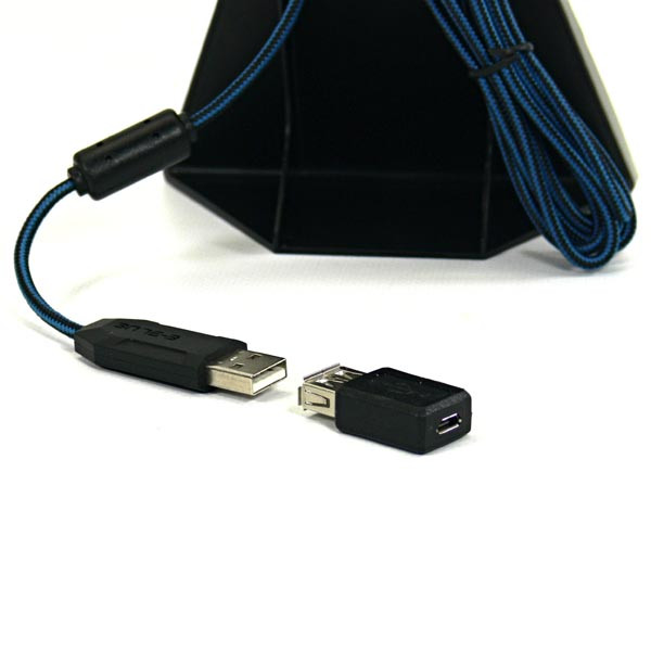 E-blue Auroza G Myš drátová, černá, 3000DPI