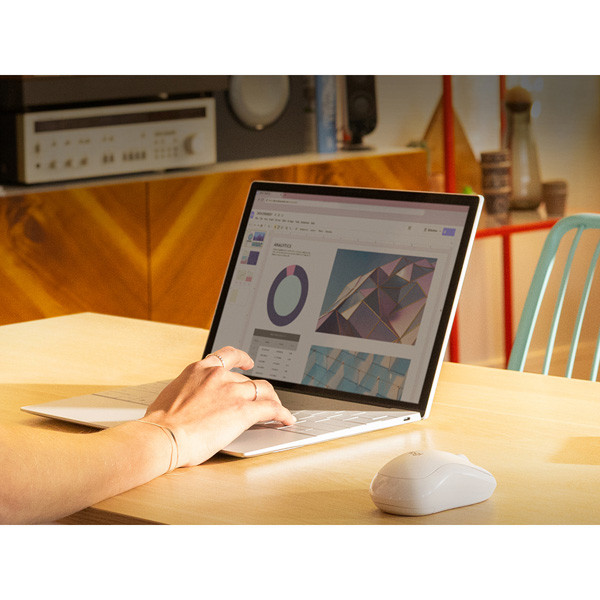 Logitech M240 SILENT BLUETOOTH MOUSE Myš bezdrátová, bílá, 4000DPI