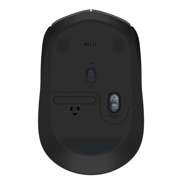Logitech M171 Myš bezdrátová, modrá, 1000DPI