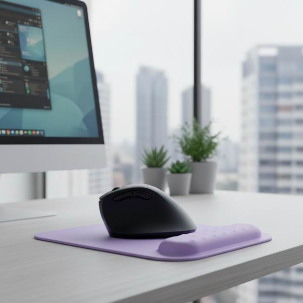 Powerton ERGO SHARK Myš bezdrátová, černá, 1600DPI