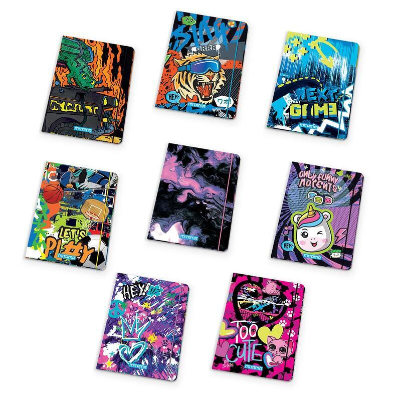 Desky s gumičkou "Fantasy colors", skate, MITAMA 61906-90030