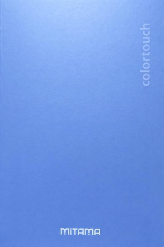 Sešit "Color Touch", A4, čtverečkovaná, 40+2 listů, azurová, MITAMA 62013-90306
