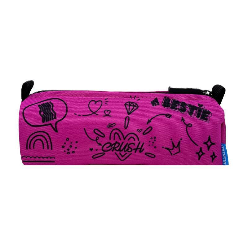 Penál "Slangate", Bestie, růžová, MITAMA 62750-90018