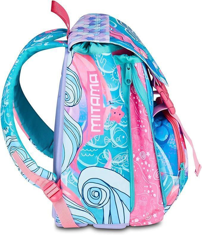 Školní aktovka "4Zip", mořská panna, MITAMA 64719