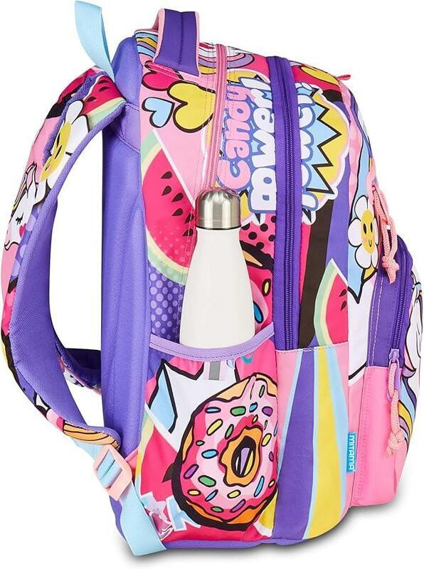 Školní batoh "New Plus", daisy pop, MITAMA 64738